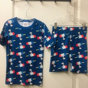 Hanna Andersson Peanuts Snoopy Short PJs
